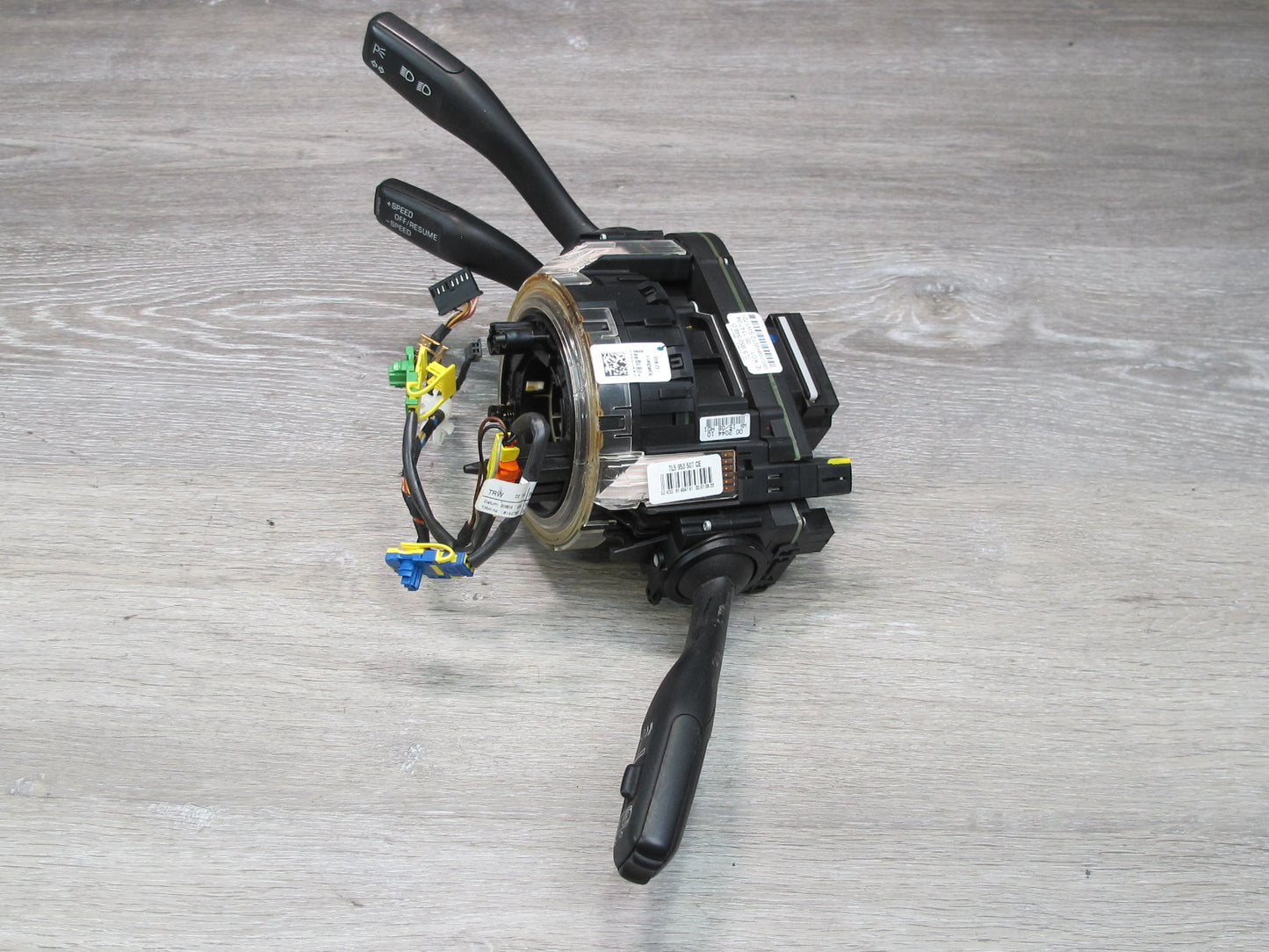 06-10 PORSCHE CAYENNE 955 957 STEERING COLUMN MULTI SWITCH CLOCK SPRING OEM