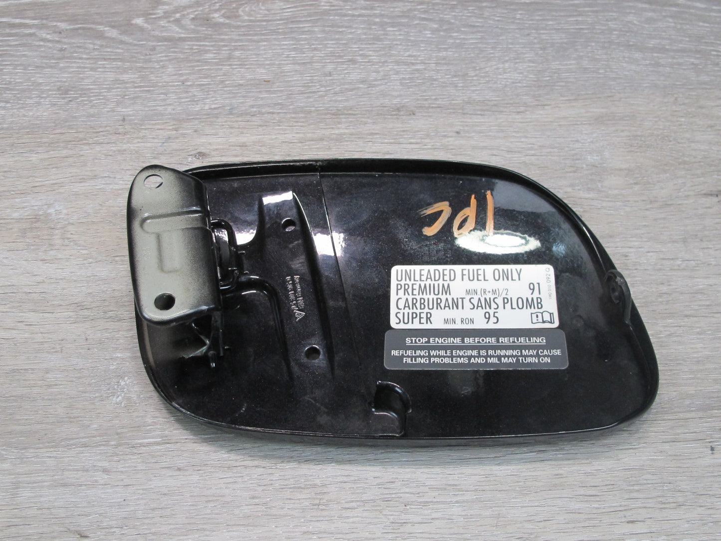 2008-2010 Porsche Cayenne 957 Gas Fuel Filler Door Lid Cover Black