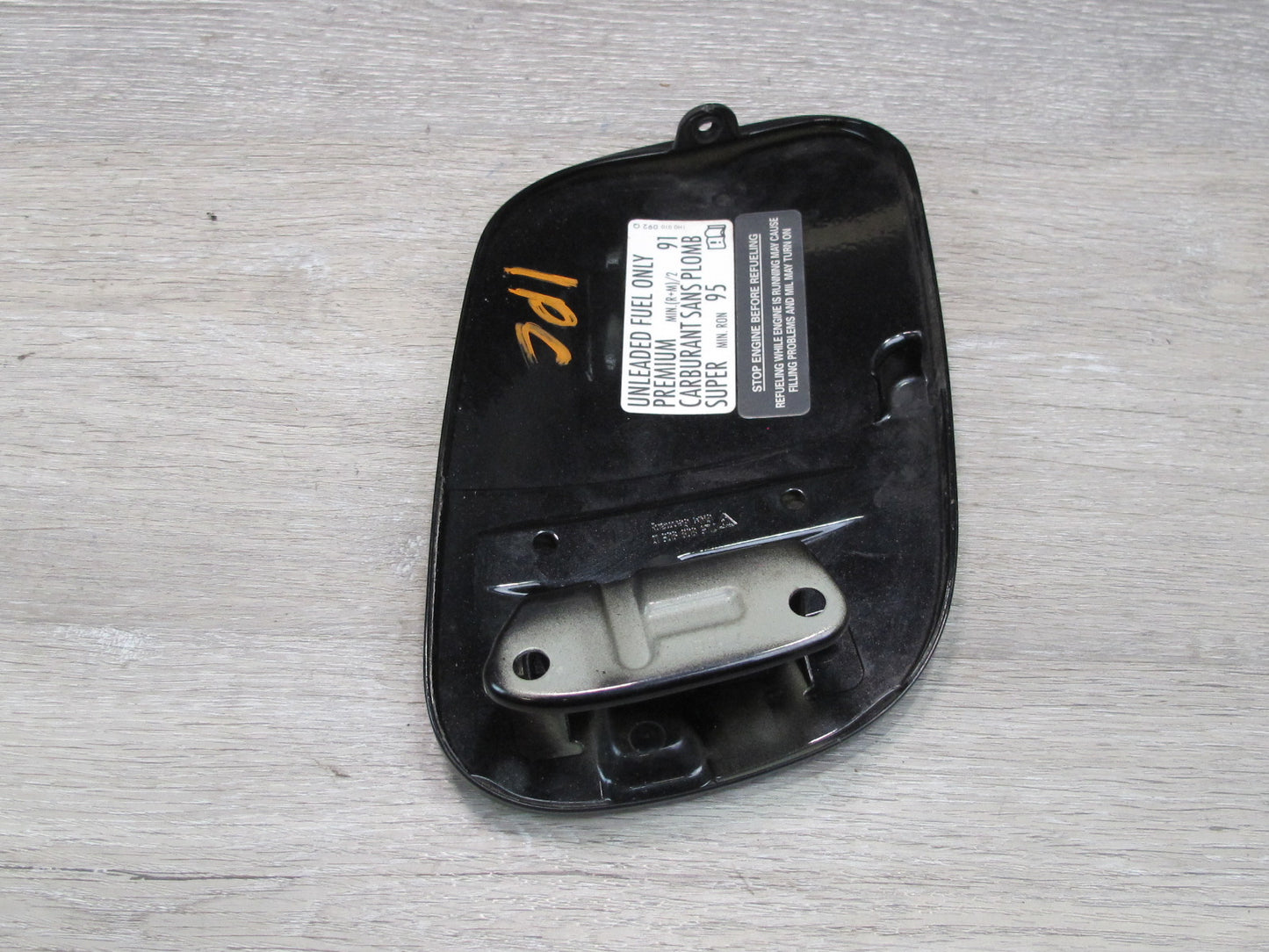 2008-2010 Porsche Cayenne 957 Gas Fuel Filler Door Lid Cover Black