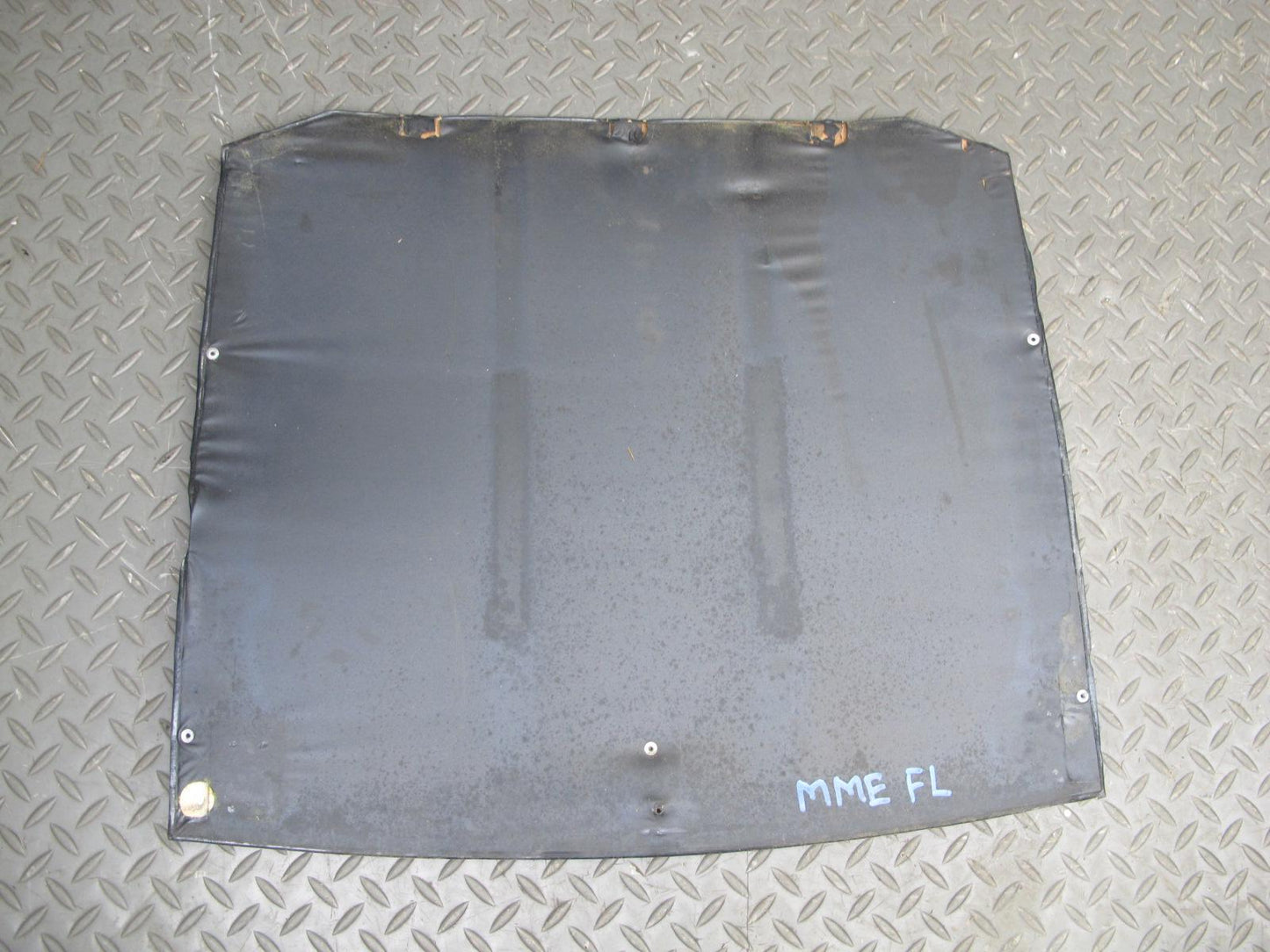 77-85 Mercedes W123 Front Left Seat Back Trim Cover Panel OEM