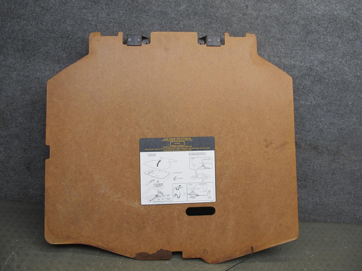 91-99 Dodge Stealth 3000GT Rear Trunk Floor Spare Tire Cover Panel OEM
