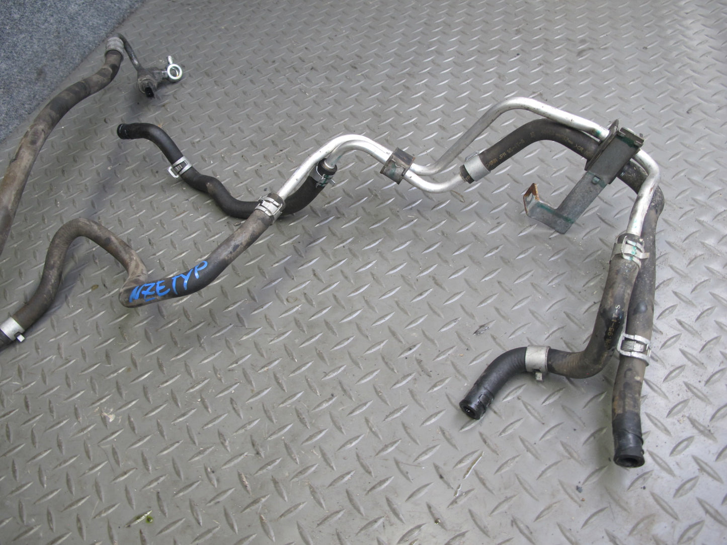 10-19 Nissan Z34 370Z Convertible Power Steering Hose Pipe Line Set OEM
