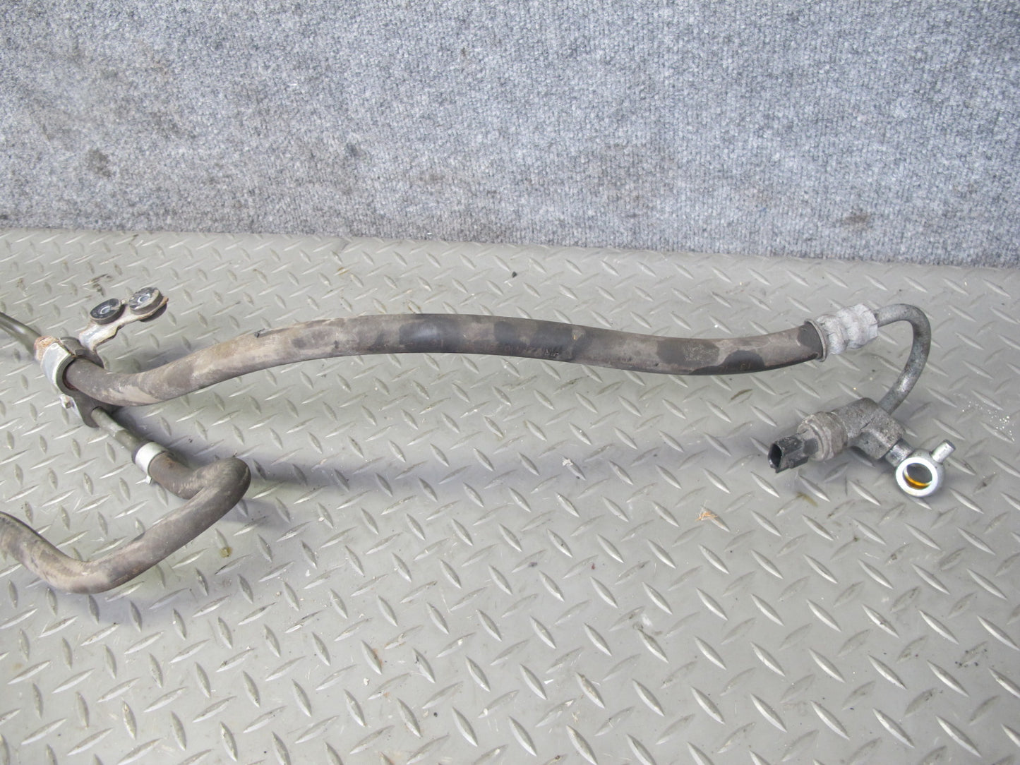 10-19 Nissan Z34 370Z Convertible Power Steering Hose Pipe Line Set OEM
