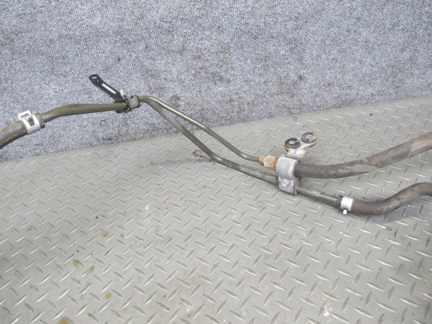 10-19 Nissan Z34 370Z Convertible Power Steering Hose Pipe Line Set OEM