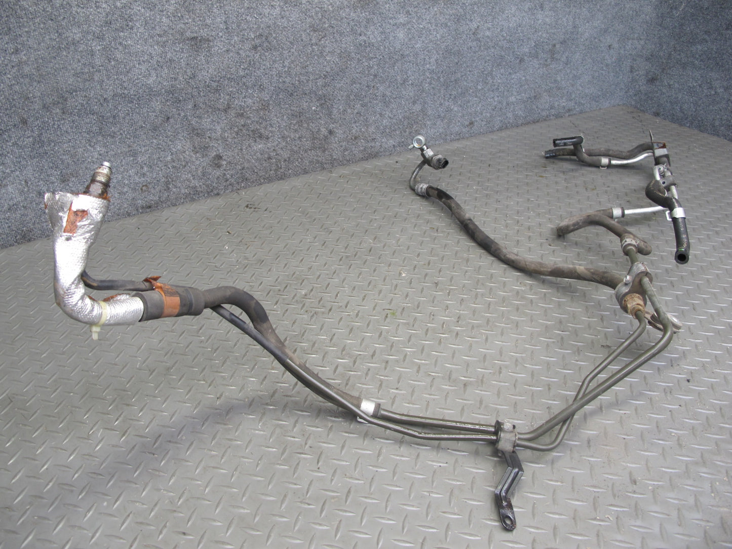 10-19 Nissan Z34 370Z Convertible Power Steering Hose Pipe Line Set OEM