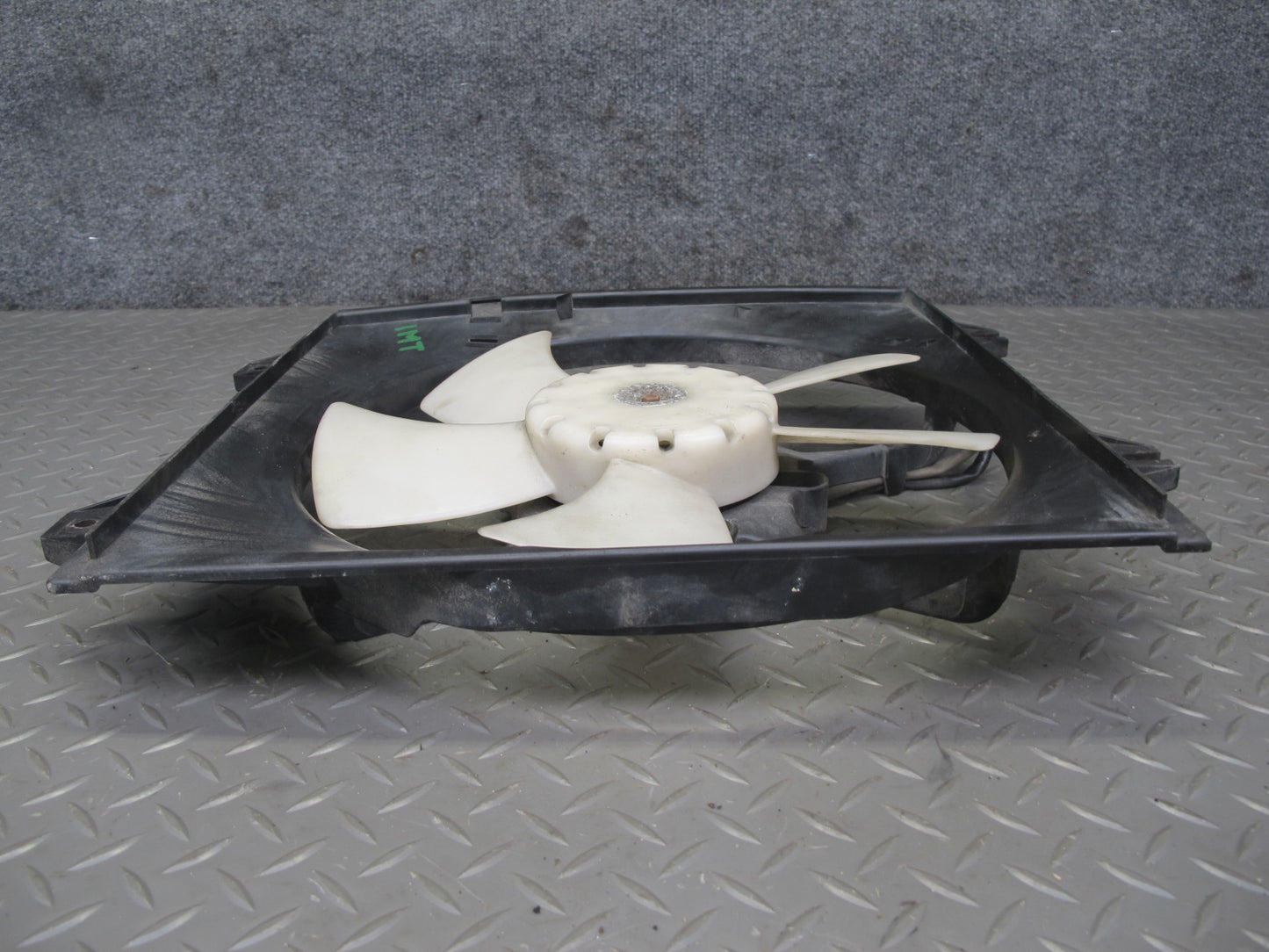 91-99 Dodge Stealth 6G72 Engine Radiator & A/C Condenser Fan & Shroud Set OEM