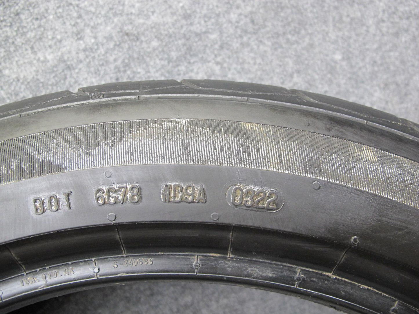 Set of 2 General G-max AS-05 A/S Tire 225/50 ZR18 95W 0322 7/32 & 8/32 Tread