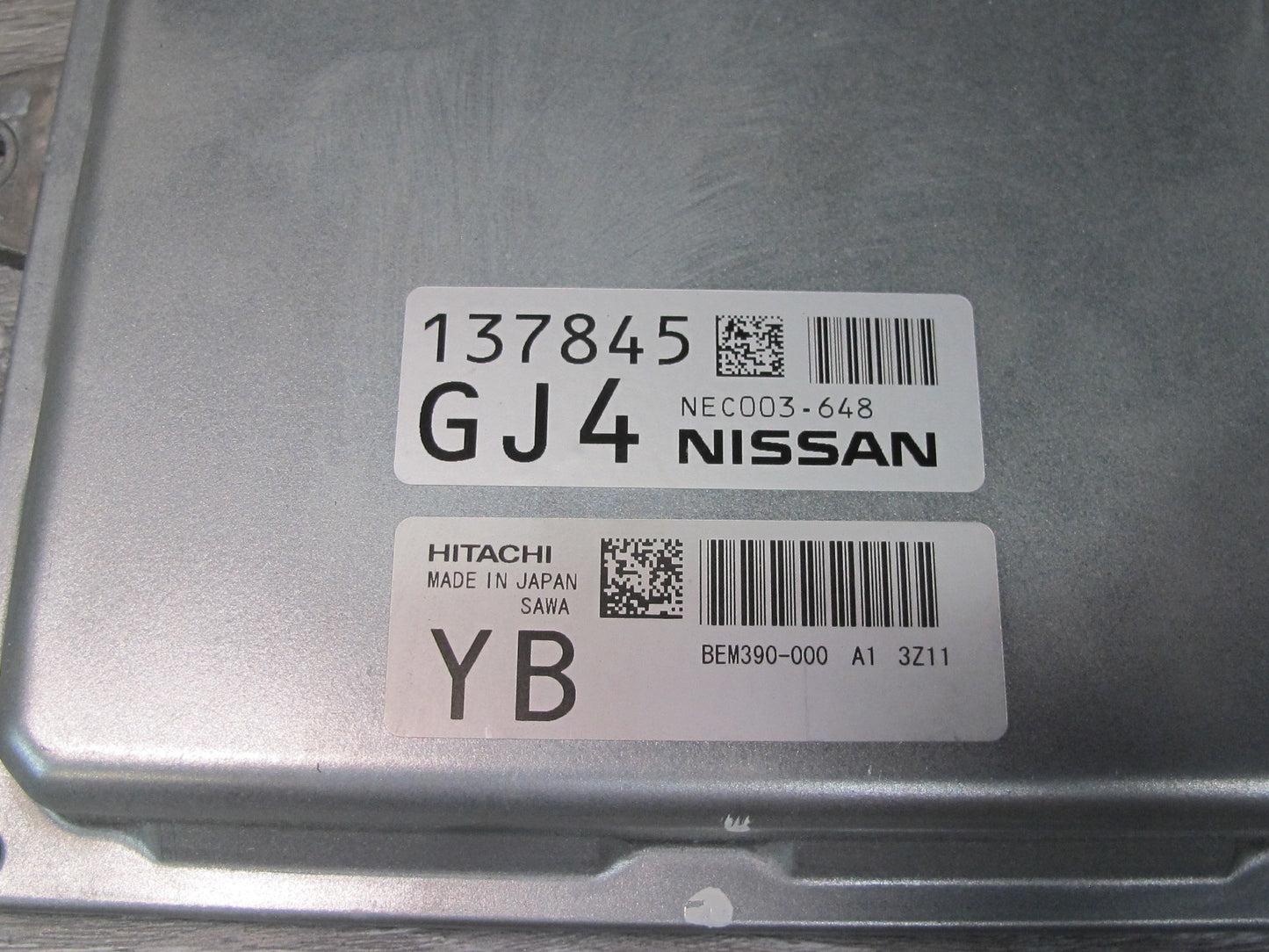 2014 Nissan 370Z Z34 ECM ECU Body Ignition Module Door Lock KEY Set OEM