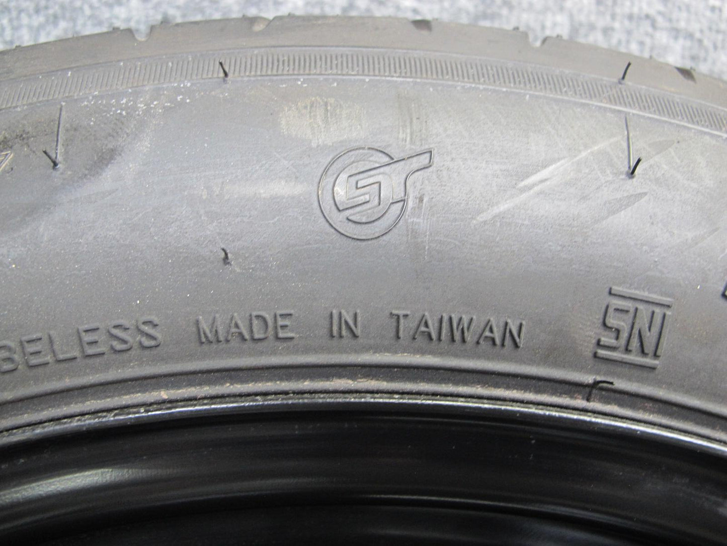 03-20 Nissan 350Z 370Z Spare Tire R17 17" Wheel 17x4JJ ET30 145/80 107M OEM