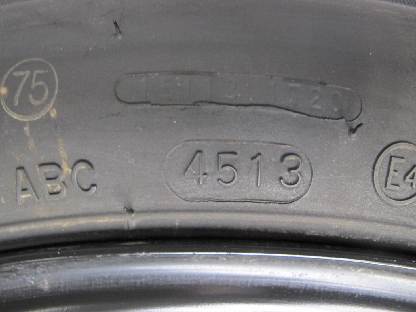 03-20 Nissan 350Z 370Z Spare Tire R17 17" Wheel 17x4JJ ET30 145/80 107M OEM