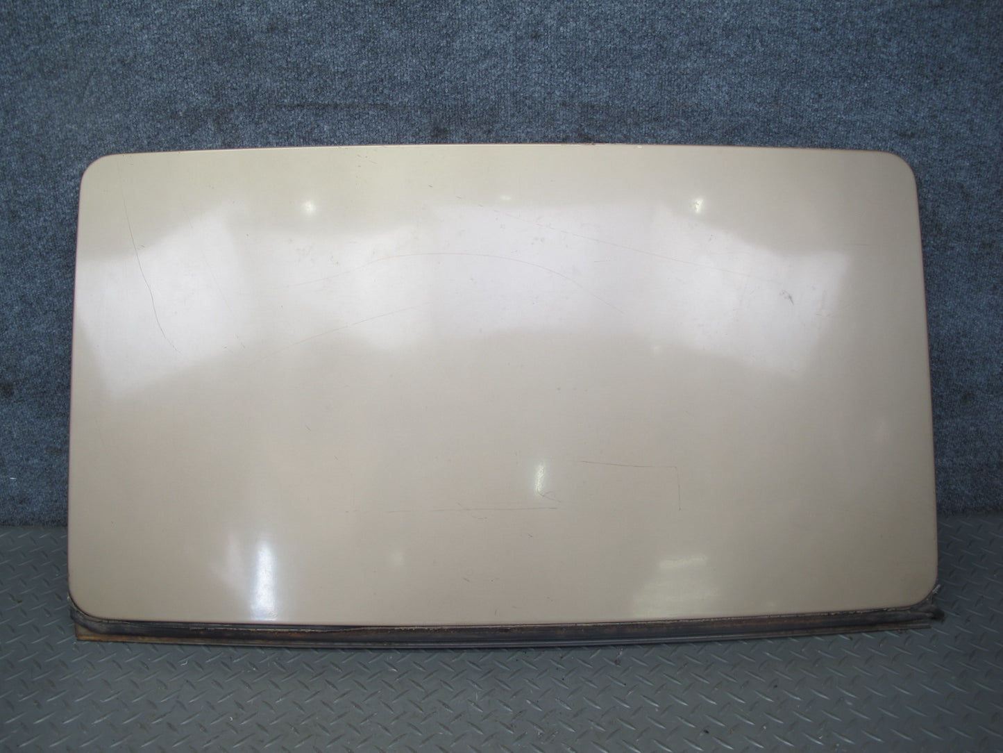 77-85 Mercedes W123 Sedan Sunroof Cover Panel Champagne OEM