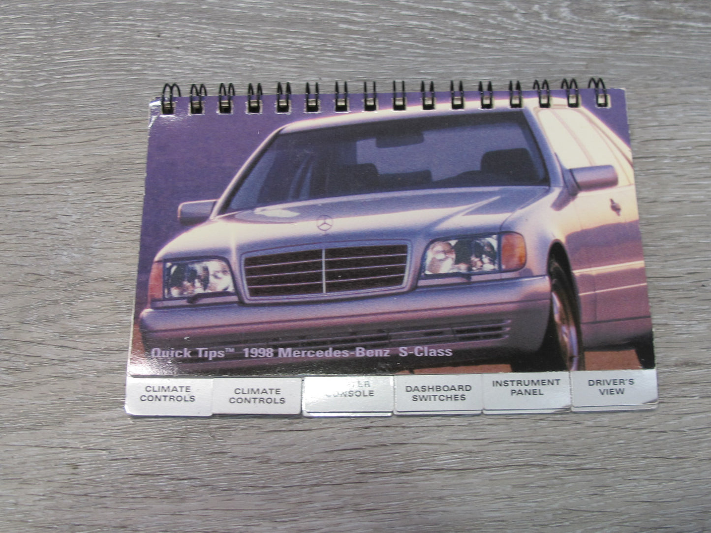 1998 Mercedes W140 S-class User Owner Operator Guide Manual Book Set Case OEM