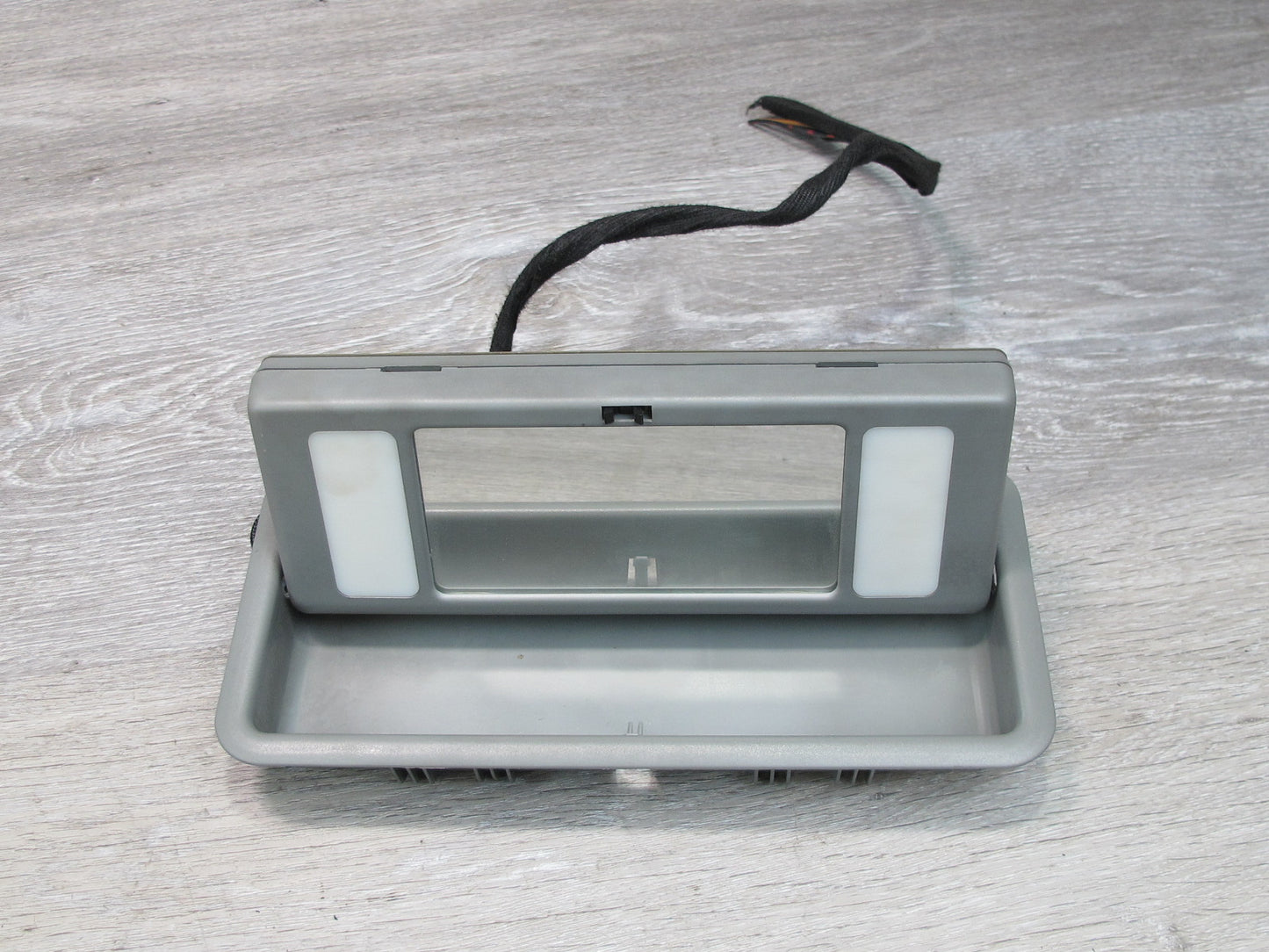 94-99 Mercedes W140 Sedan Rear Left & Right Vanity Mirror w Reading Light OEM
