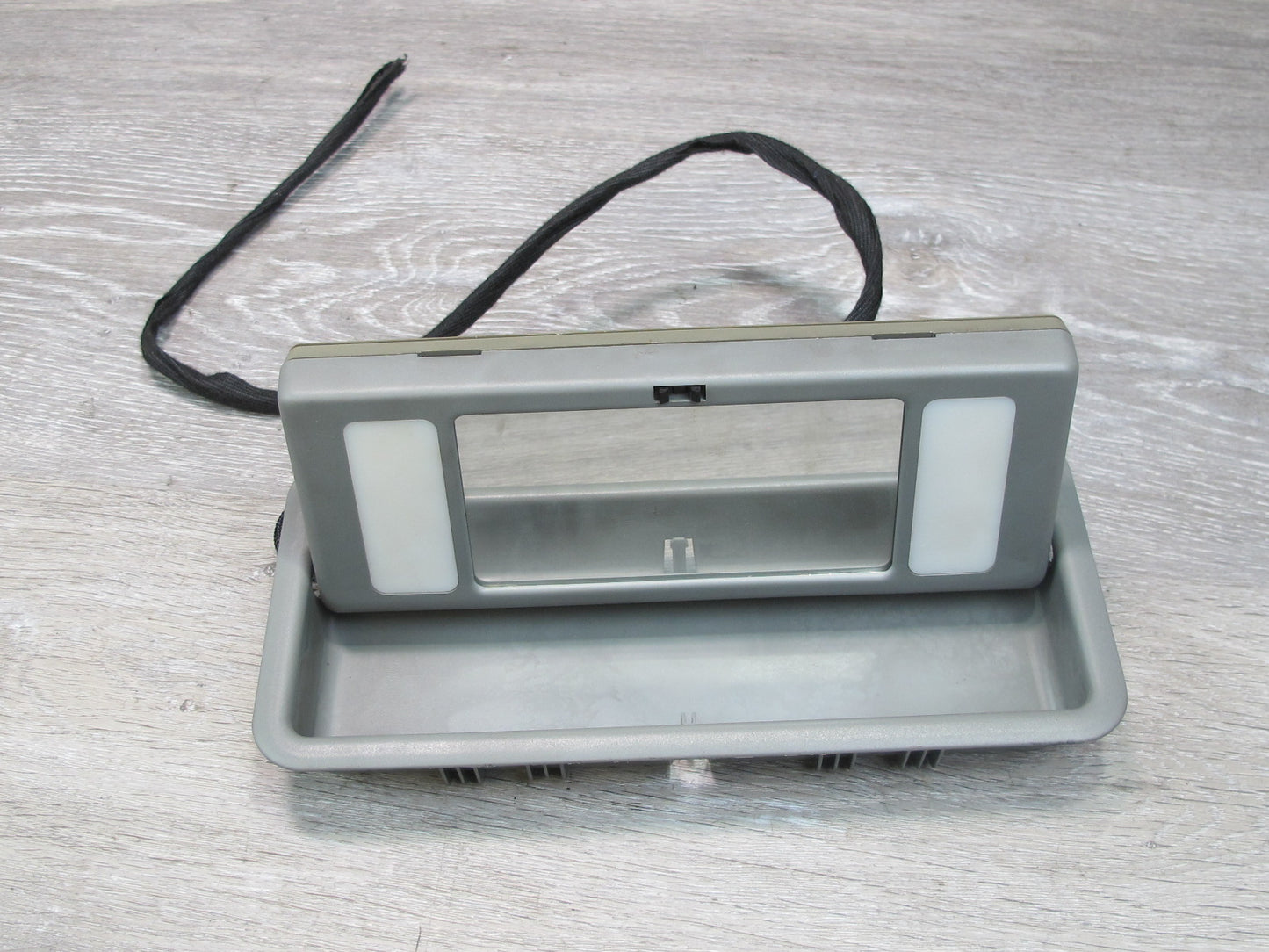 94-99 Mercedes W140 Sedan Rear Left & Right Vanity Mirror w Reading Light OEM