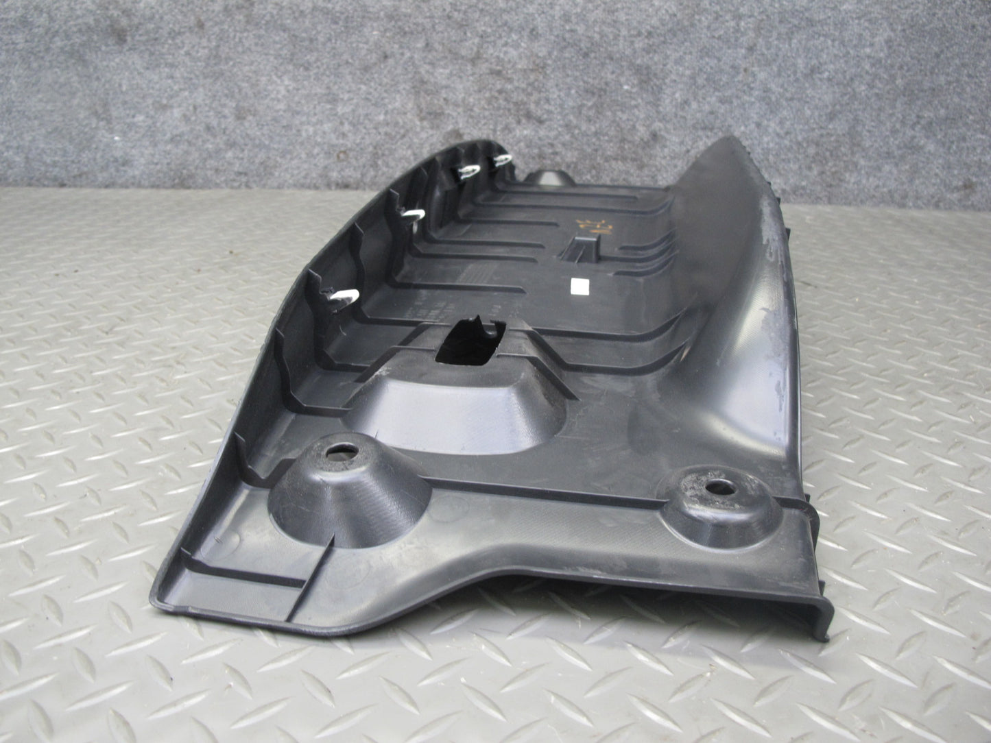 10-19 Nissan Z34 370Z Convertible Rear Trunk Scuff Sill Plate Trim Panel OEM