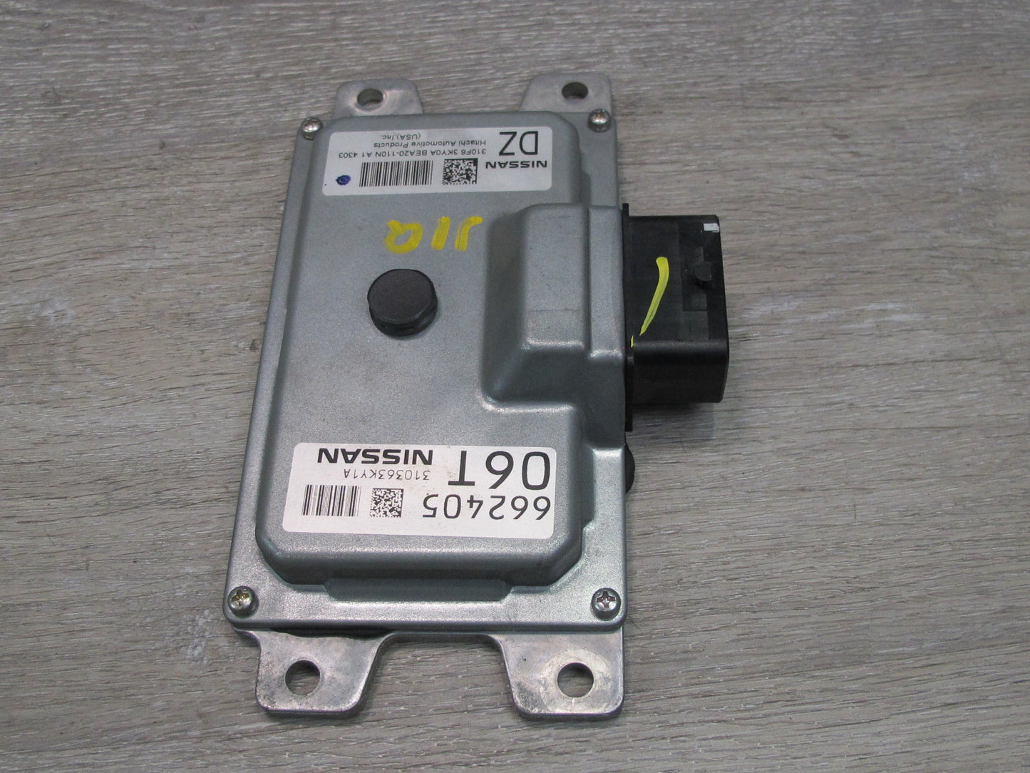 2014 Infiniti QX60 2.5L Hybrid FWD A/T Transmission Control Module 31036-3KY1A