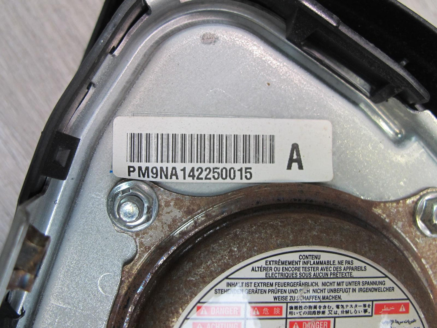 14-20 INFINITI QX60 FRONT LEFT DRIVER SIDE STEERING WHEEL SRS AIRBAG OEM