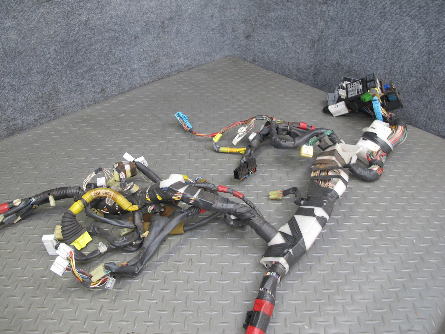 1991 Toyota SW21L MR2 5SFE A/T Main Body Dash Wire Wiring Harness w Fuse Box OEM