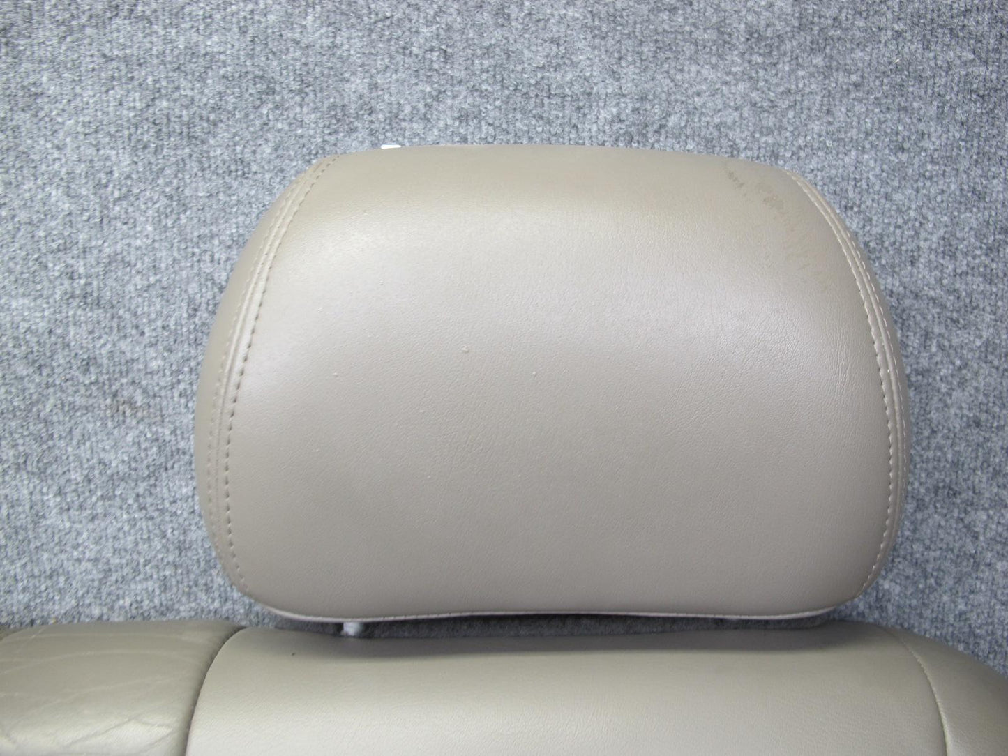 2003 Hummer H2 Rear 2ND ROW Left & Right Side Leather Wheat Seat Set of 2 Wheat