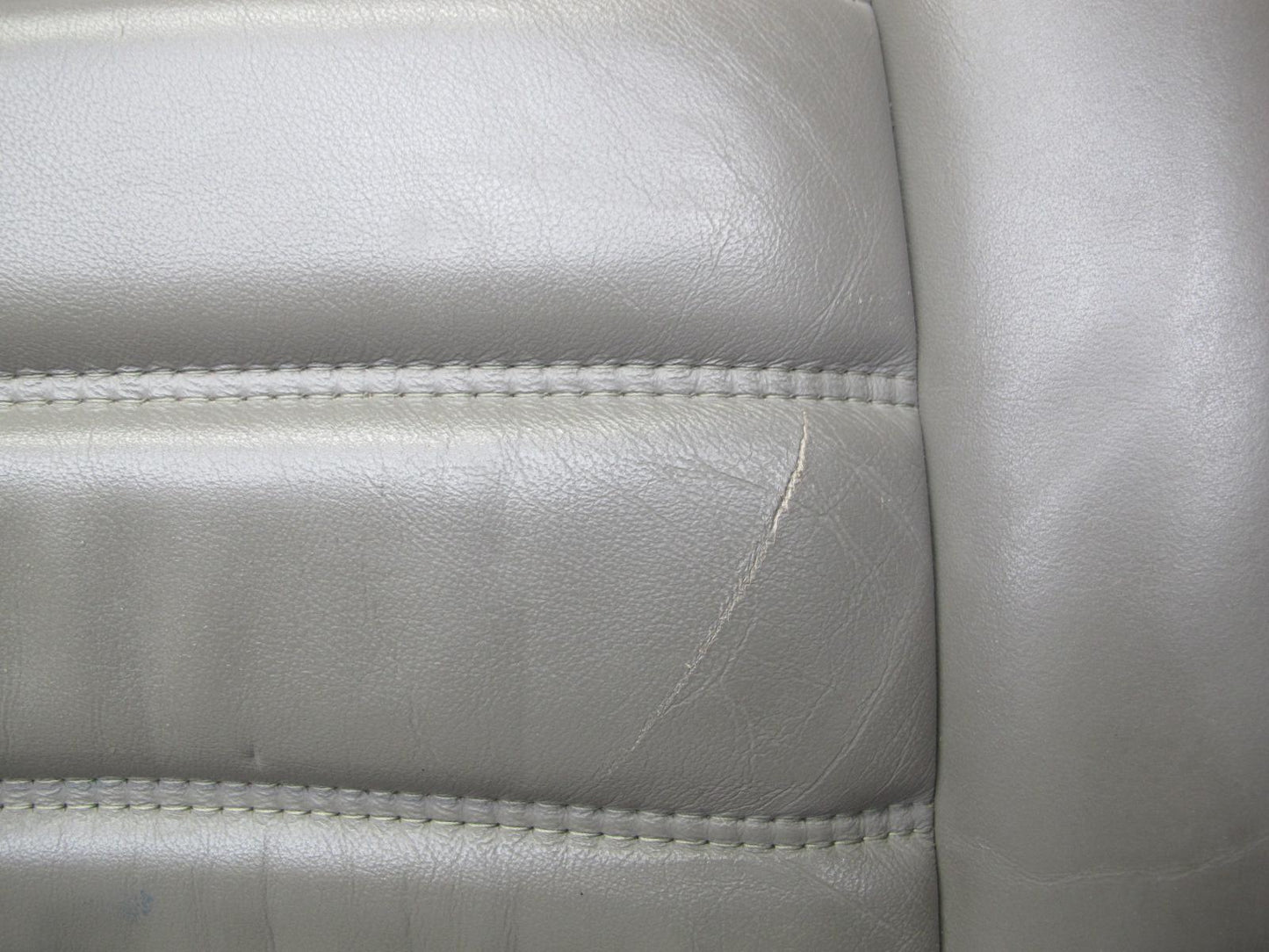 2003 Hummer H2 Rear 2ND ROW Left & Right Side Leather Wheat Seat Set of 2 Wheat
