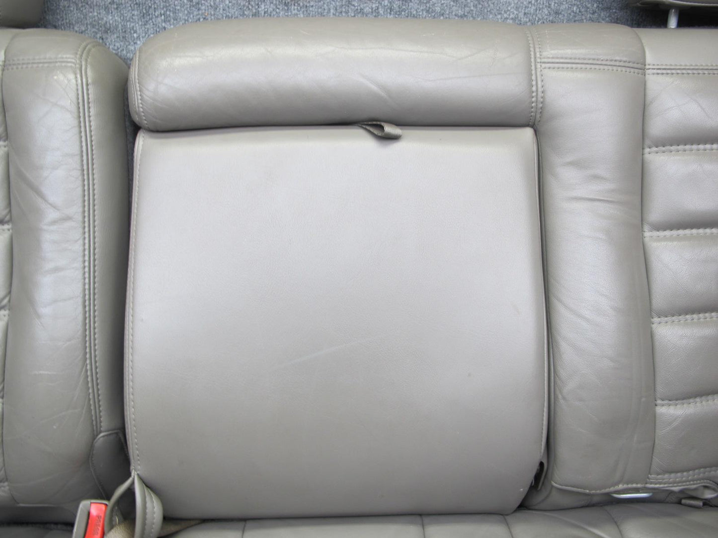 2003 Hummer H2 Rear 2ND ROW Left & Right Side Leather Wheat Seat Set of 2 Wheat