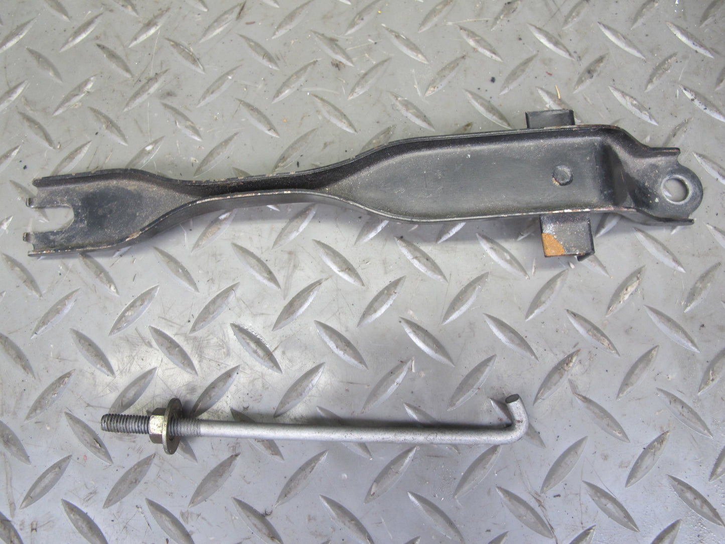 91-95 Toyota SW21L MR2 Battery Tray Holder Box Carrier w Bracket OEM