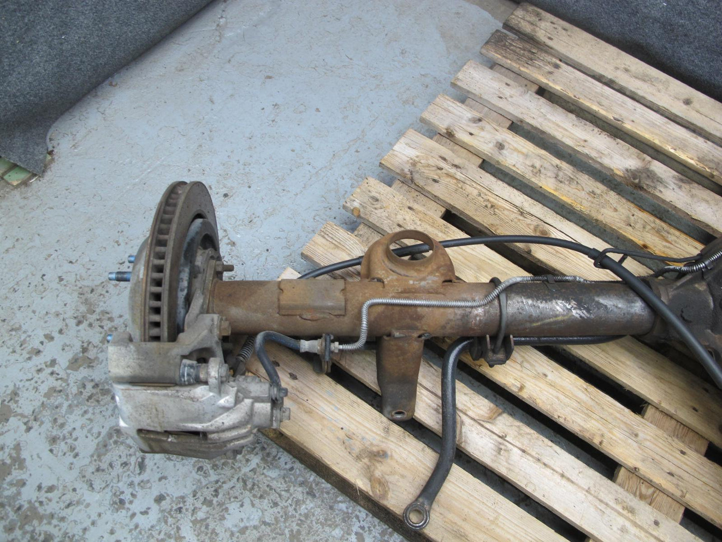 1998 Chevrolet Camaro Z28 Rear Axle LSD 3.23 Ratio w Disc Brakes GU5 G80 OEM