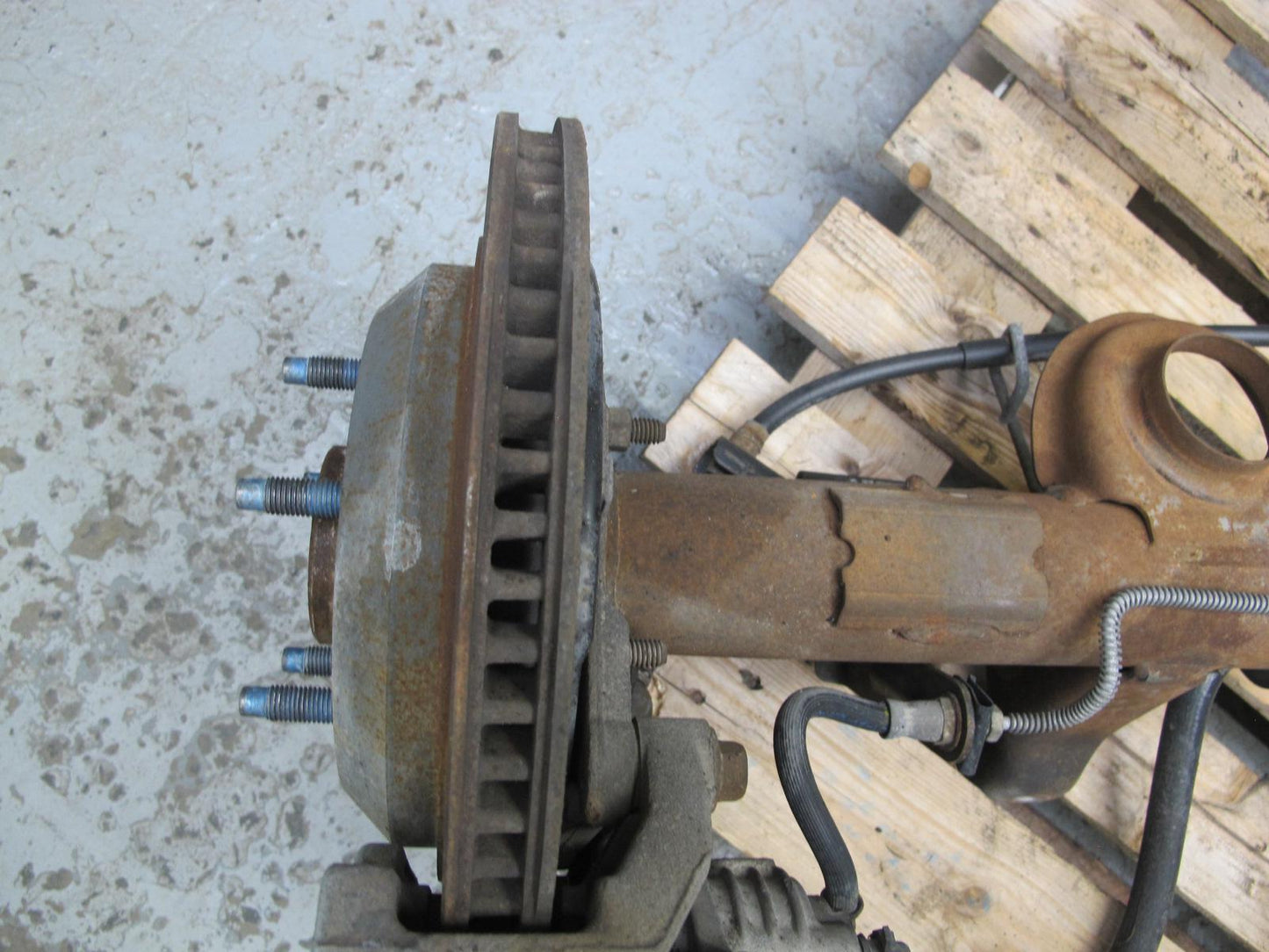 1998 Chevrolet Camaro Z28 Rear Axle LSD 3.23 Ratio w Disc Brakes GU5 G80 OEM