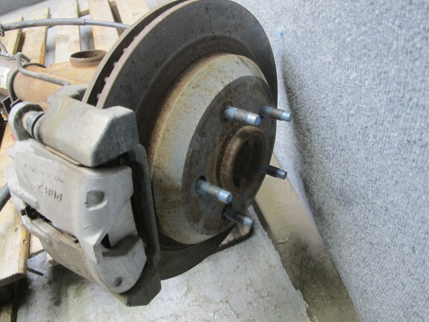 1998 Chevrolet Camaro Z28 Rear Axle LSD 3.23 Ratio w Disc Brakes GU5 G80 OEM