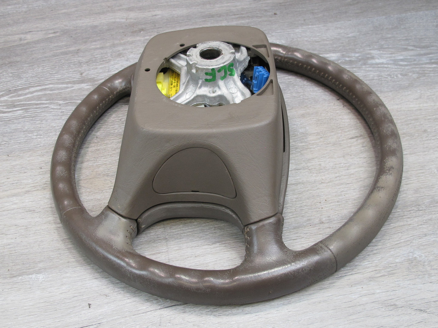 92-96 LEXUS SC300 SC400 FRONT LEFT DRIVER SIDE STEERING WHEEL W/ SRS AIRBAG OEM