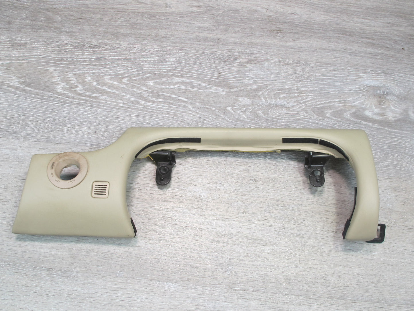 92-00 Lexus UZZ30L SC300 SC400 Dash Left Ignition Switch Trim Cover Ivory OEM