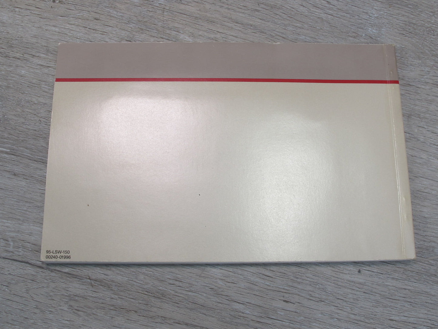 1996 Lexus UZZ30L SC300 SC400 Owners Guide Manual Book Set w Case OEM