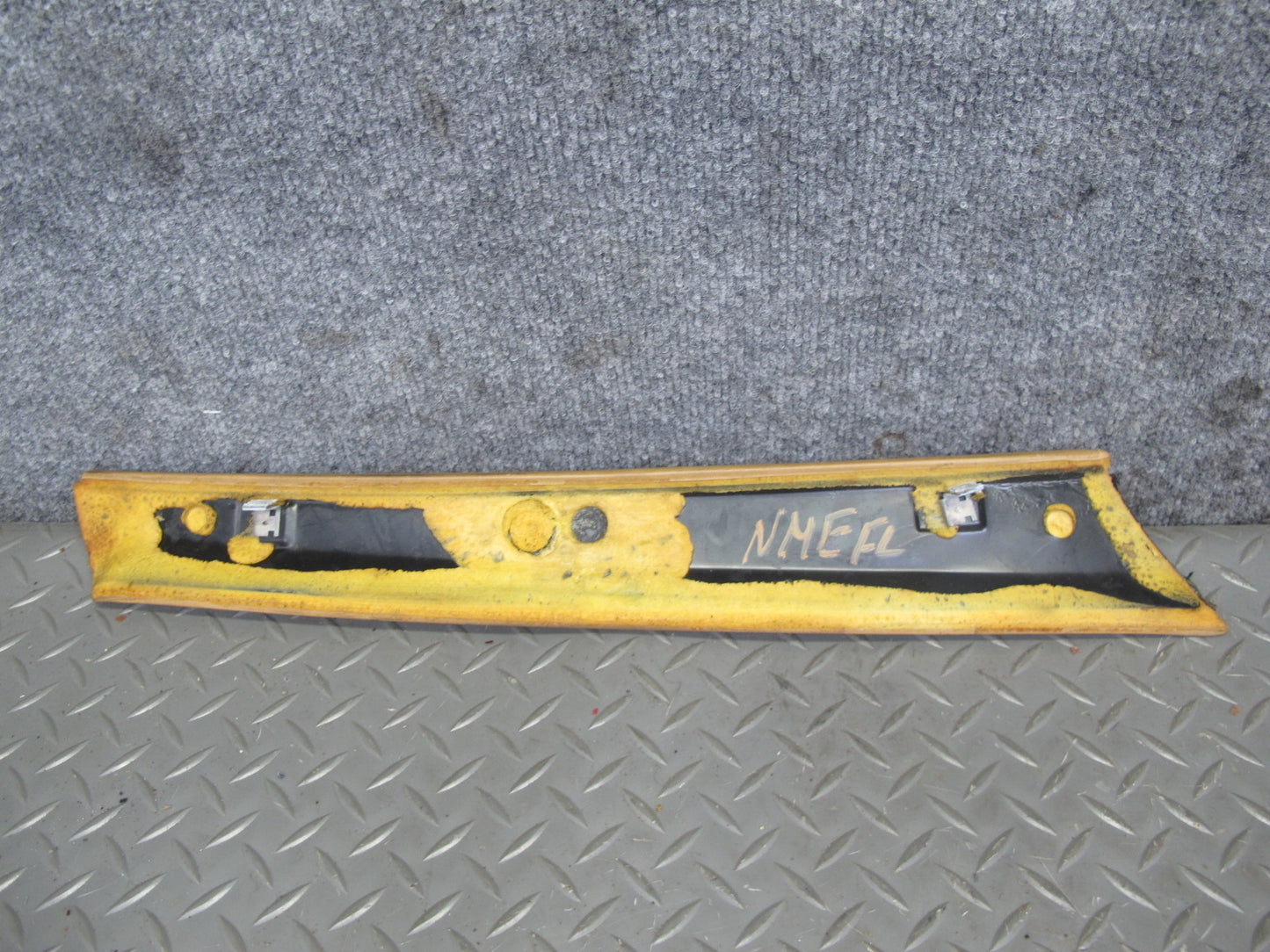 77-85 Mercedes W123 Set of 2 Front Interior A Pillar Trim Cover Panel OEM