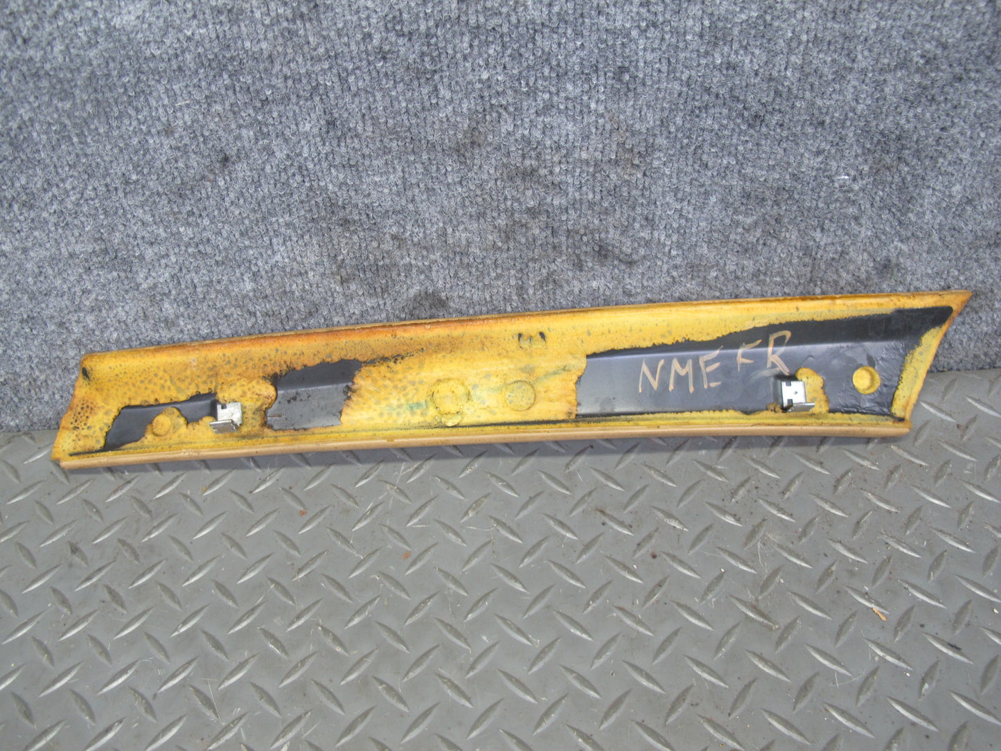 77-85 Mercedes W123 Set of 2 Front Interior A Pillar Trim Cover Panel OEM