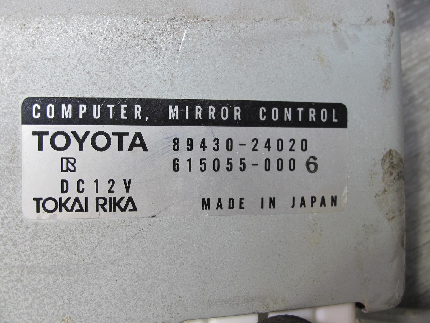 92-00 Lexus UZZ30L SC300 SC400 Mirror Control Module 89430-24020 OEM
