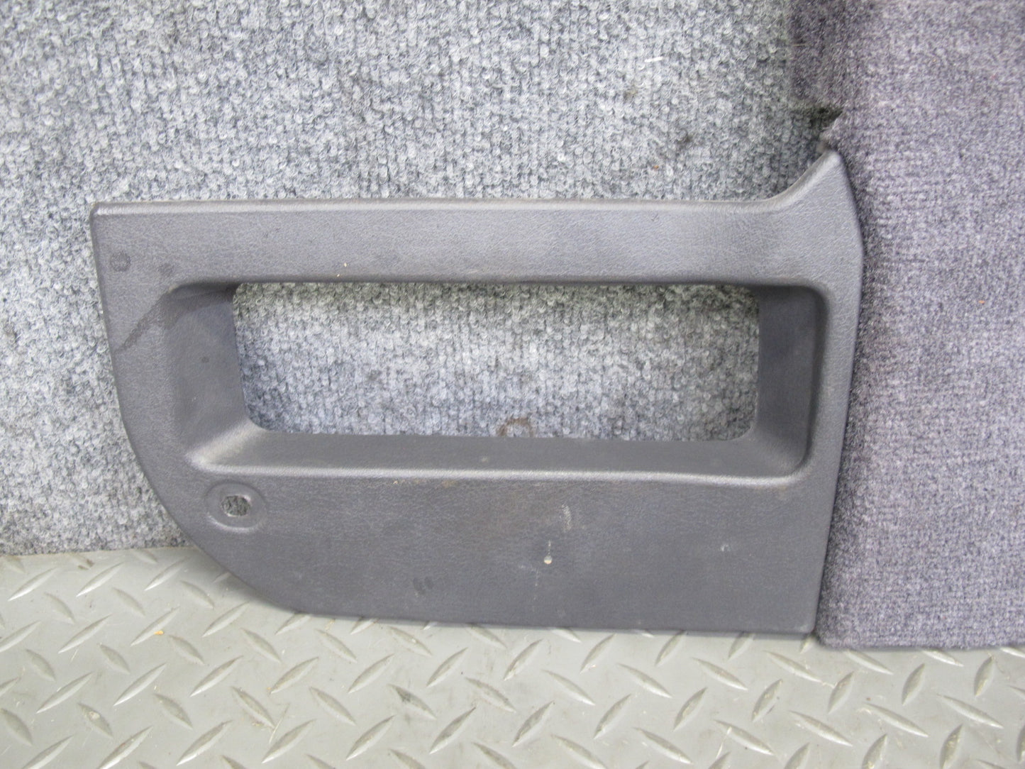 91-99 Dodge Stealth 3000GT Center Console Left Right Carpet Trim Panel Gray OEM