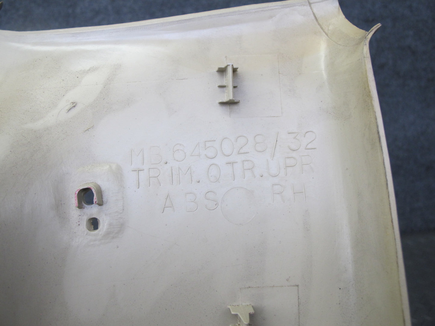 91-99 Dodge Stealth 3000GT Rear Quarter Window Upper Trim Cover Panel Set OEM