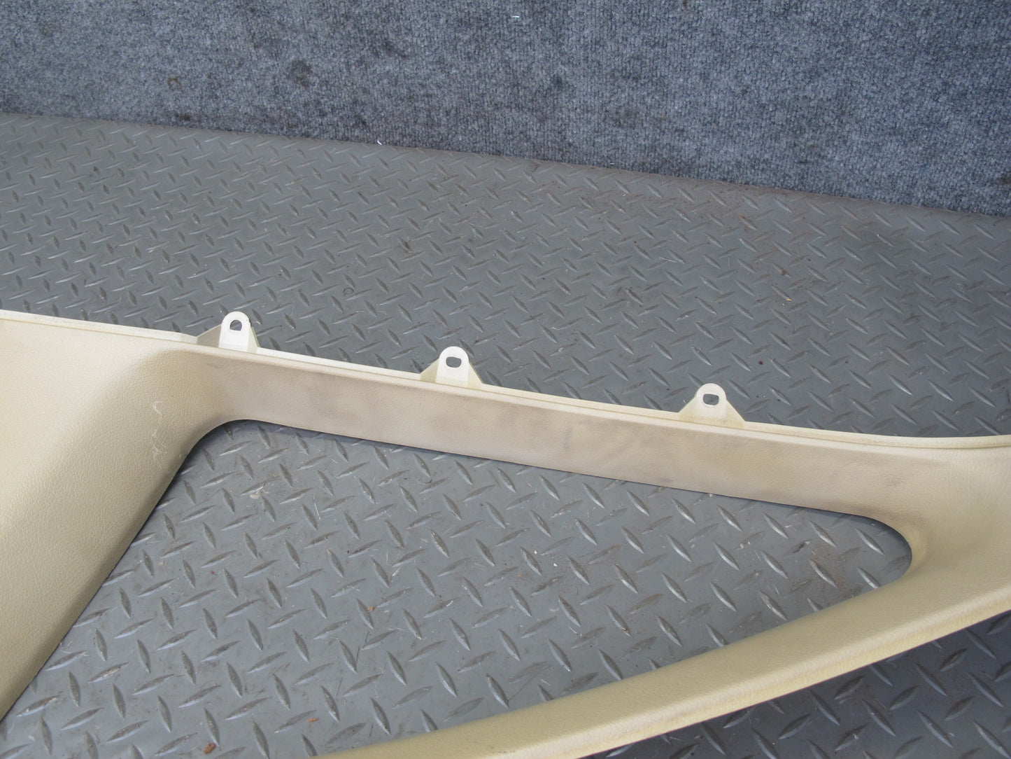 91-99 Dodge Stealth 3000GT Rear Quarter Window Upper Trim Cover Panel Set OEM