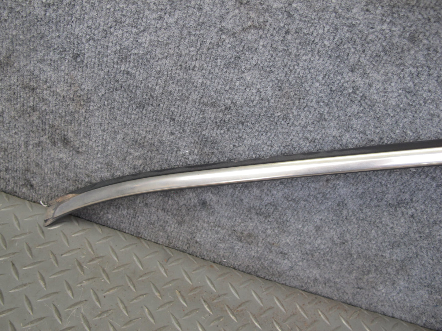 94-99 Mercedes W140 S-class Sedan Rear Windshield Chrome Trim Molding Set OEM