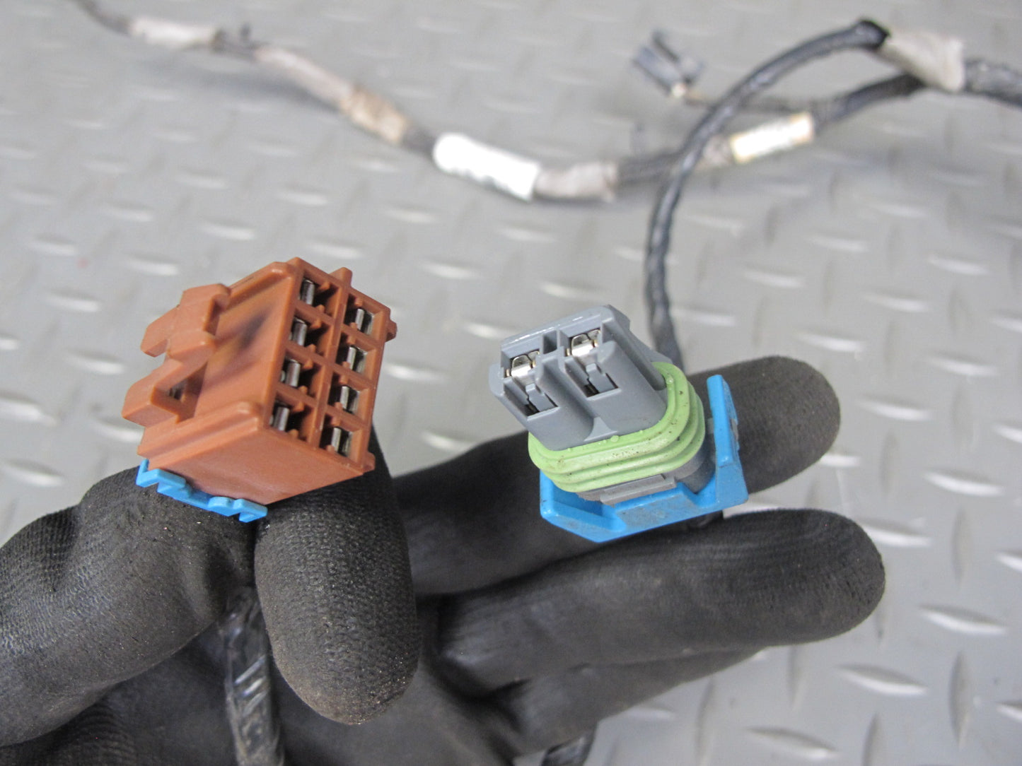 2003-2007 Hummer H2 Front & Rear Left Right Side Door Wiring Wire Harness Set