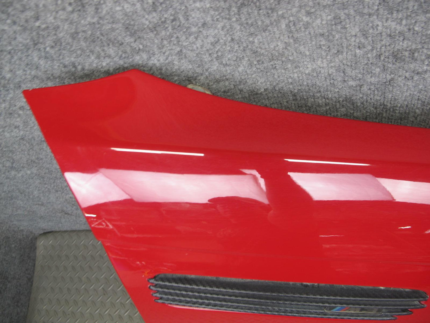 2001-2006 BMW E46 M3 Coupe Front Right Fender Shell Cover Panel RED