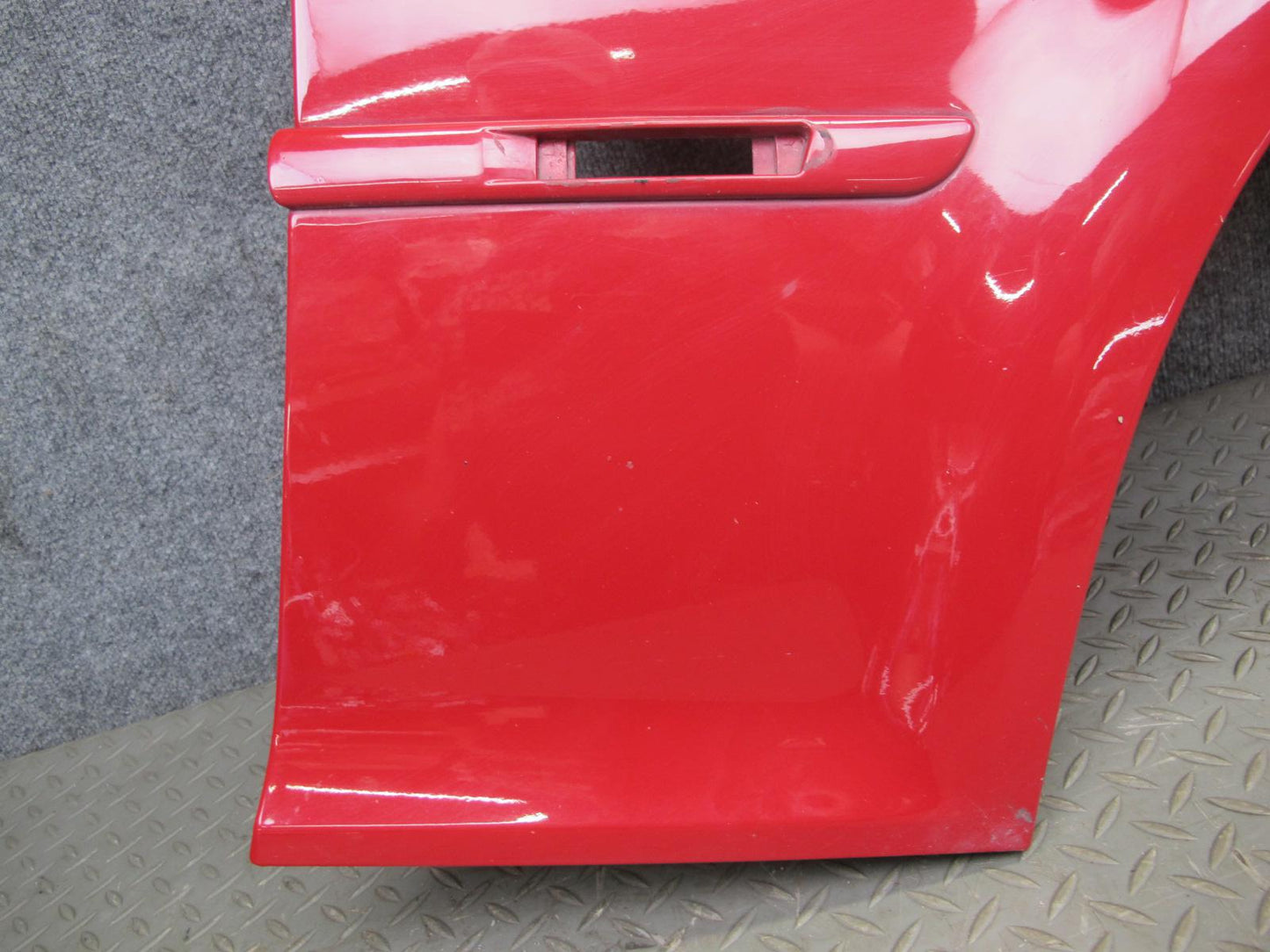 2001-2006 BMW E46 M3 Coupe Front Right Fender Shell Cover Panel RED