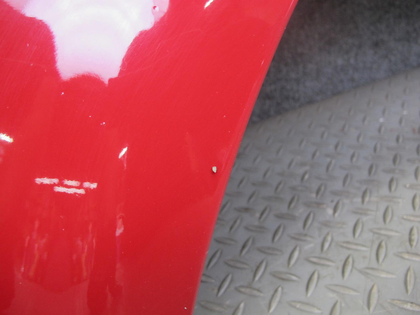 2001-2006 BMW E46 M3 Coupe Front Right Fender Shell Cover Panel RED