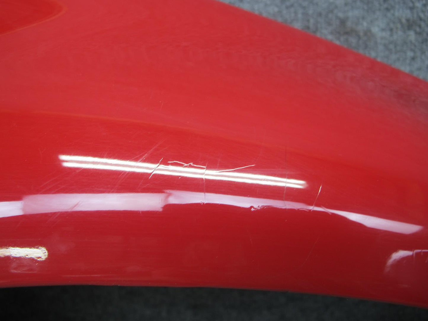 2001-2006 BMW E46 M3 Coupe Front Right Fender Shell Cover Panel RED