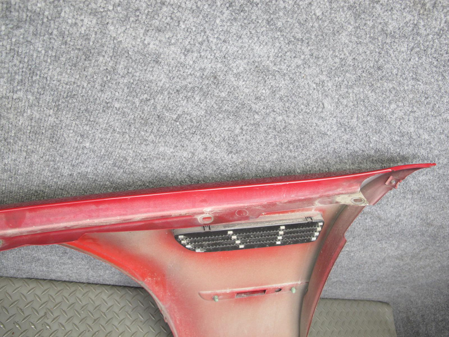 2001-2006 BMW E46 M3 Coupe Front Right Fender Shell Cover Panel RED