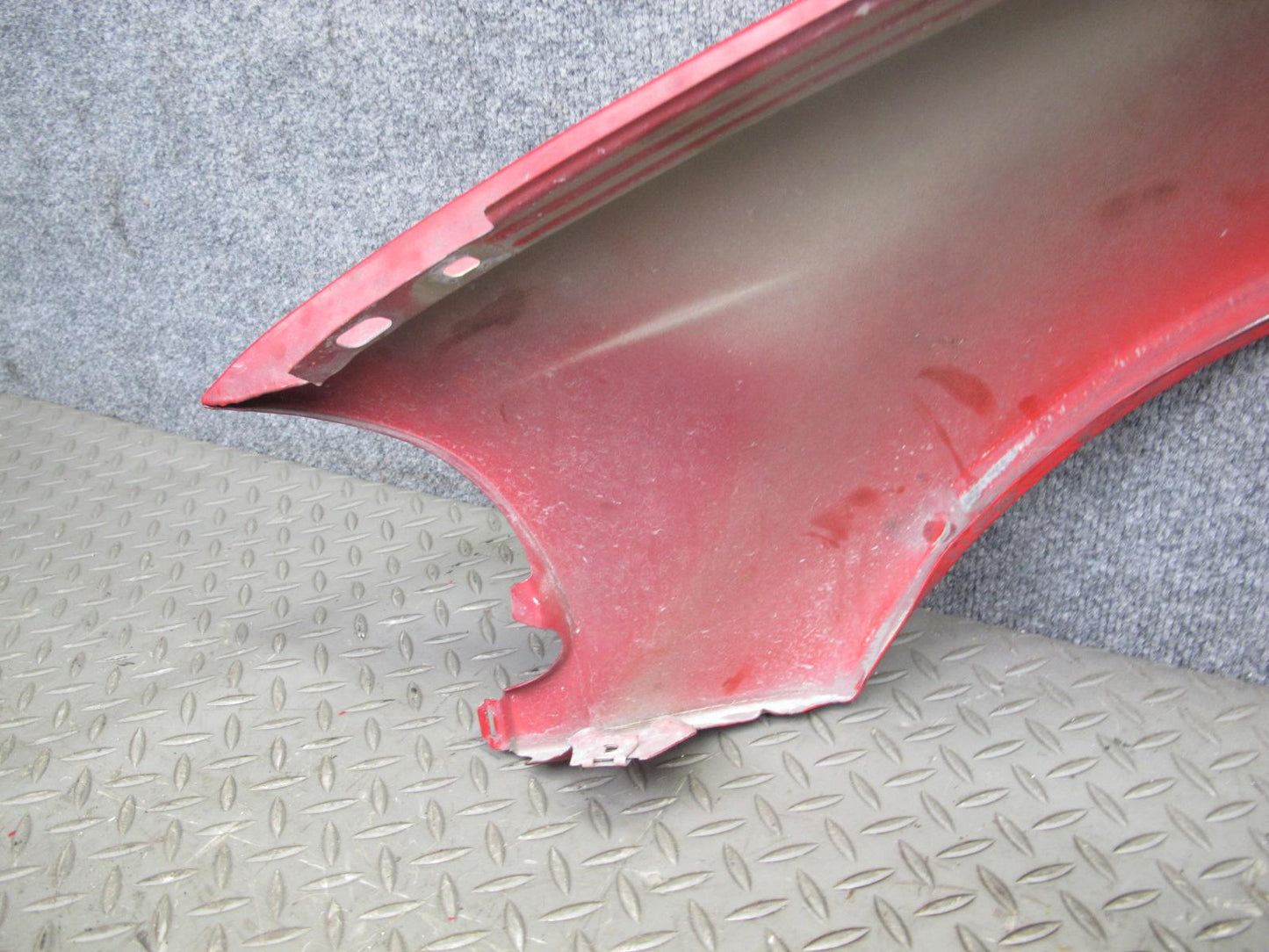 2001-2006 BMW E46 M3 Coupe Front Right Fender Shell Cover Panel RED