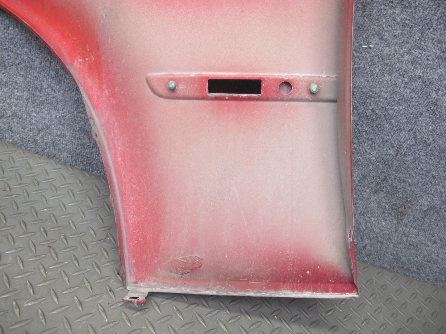 2001-2006 BMW E46 M3 Coupe Front Right Fender Shell Cover Panel RED