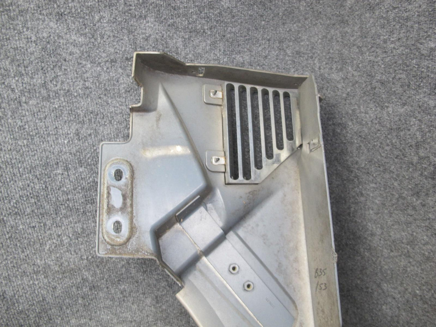 2003-2009 Hummer H2 Front Right Passenger Side Fender Shell Cover Panel Pewter