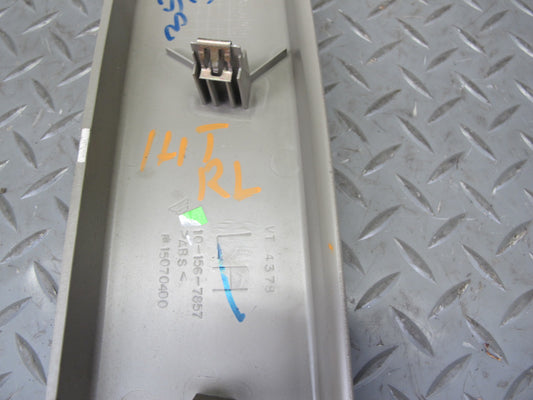 2003-2007 Hummer H2 Rear Left & Right Side Door Upper Window Trim Cover Set