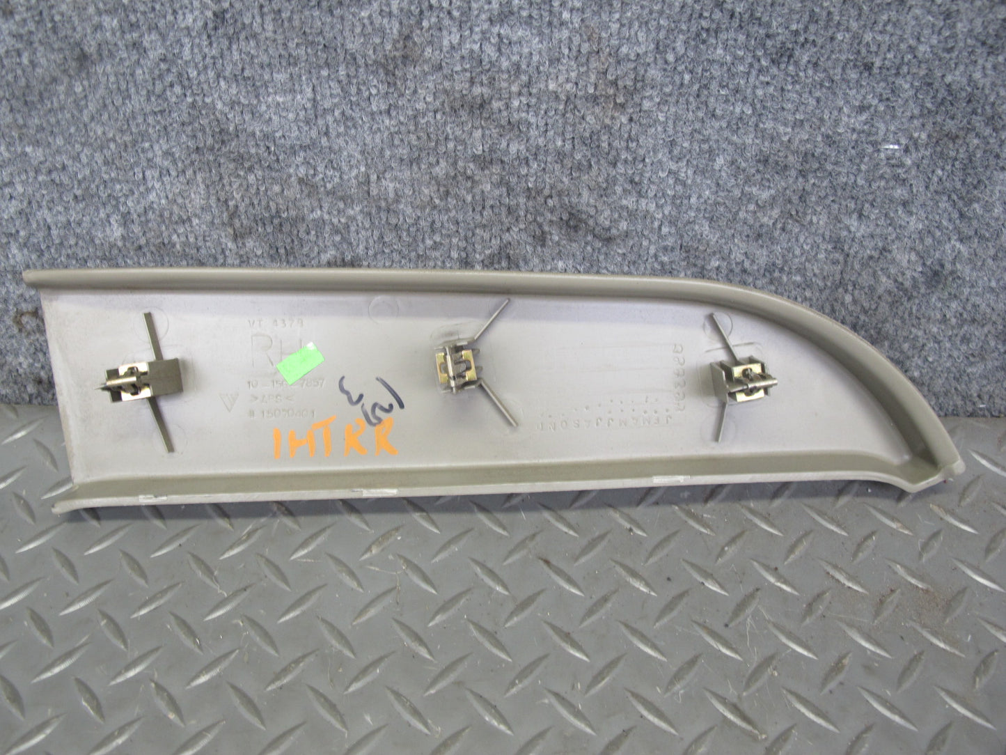 2003-2007 Hummer H2 Rear Left & Right Side Door Upper Window Trim Cover Set